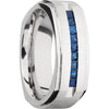 Lashbrook Cobalt Chrome 8mm Men's Wedding Band