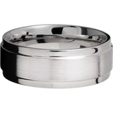 Lashbrook Cobalt Chrome 8mm Men's Wedding Band