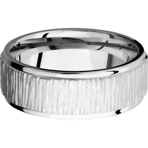 Lashbrook Cobalt Chrome 8mm Men's Wedding Band