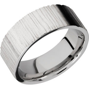 Lashbrook Cobalt Chrome 8mm Men's Wedding Band