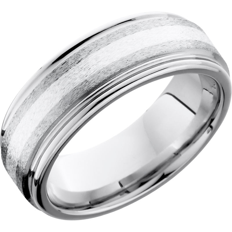 Lashbrook Cobalt Chrome Men's Wedding Band