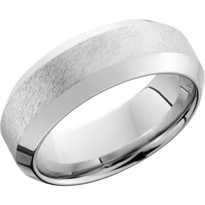 Lashbrook Cobalt Chrome 8mm Men's Wedding Band