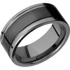 Lashbrook Black Tungsten 9mm Men's Wedding Band