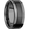 Lashbrook Black Tungsten 9mm Men's Wedding Band