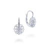 Gabriel & Co. Sterling Silver Victorian Gemstone Drop Earrings