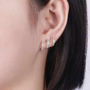Gabriel & Co. 14k White Gold Kaslique Diamond Stud Earrings