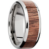 Lashbrook Titanium Hardwood 8mm Men's Wedding Band