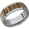 Lashbrook Titanium Hardwood 8mm Men's Wedding Band