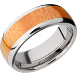 Lashbrook Titanium Hardwood 8mm Men's Wedding Band