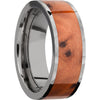 Lashbrook Titanium Hardwood 8mm Men's Wedding Band