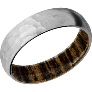 Lashbrook Titanium Hardwood 6mm Men's Wedding Band