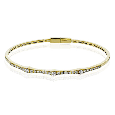 Simon G Fashion Bracelet In 18K Gold With Diamonds (Yellow)