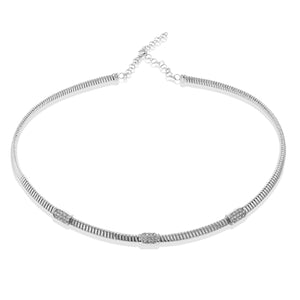 Simon G Fashion Necklace In 18K Gold With Diamonds (White)