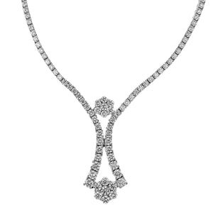 Simon G Fashion Diamond Necklace In 18K Gold (White)