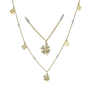 Simon G Fashion Necklace In 18K Gold With Diamonds (Yellow,White)