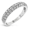 Simon G. 1.0 ctw Anniversary 18k White Gold Wedding Band