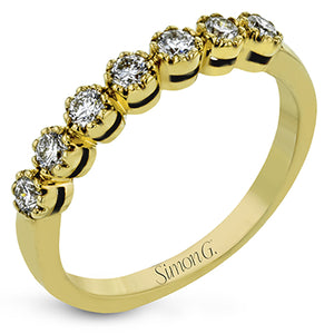 Simon G Fashion Right Hand Ring In 18K Gold With Diamonds (Yellow)