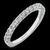 Simon G. 0.55 ctw 18k White Gold Wedding Band