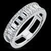 Simon G. Anniversary 18k White Gold Wedding Band