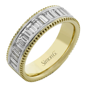 Simon G Fashion Right Hand Ring In 18K Gold With Diamonds (White,Yellow)