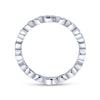 Gabriel & Co. 14k White Gold Stackable Diamond Ring