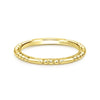 Gabriel & Co. 14k Yellow Gold Stackable Ring