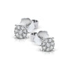 Simon G Fashion Stud Earrings In 18K Gold With Diamonds (White)