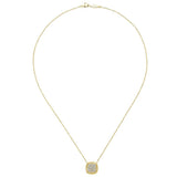 Gabriel & Co. 14k Yellow Gold Hampton Diamond Necklace