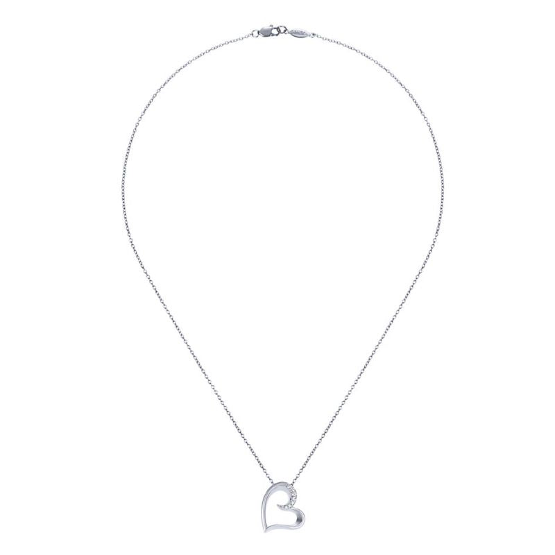 Gabriel & Co. Sterling Silver Classic Gemstone Necklace