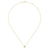 Gabriel & Co. 14k Yellow Gold Bujukan Diamond Necklace