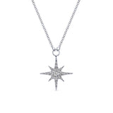 Gabriel & Co. 14k White Gold Kaslique Diamond Necklace