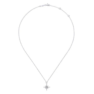 Gabriel & Co. 14k White Gold Kaslique Diamond Necklace