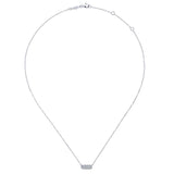 Gabriel & Co. 14k White Gold Lusso Diamond Necklace