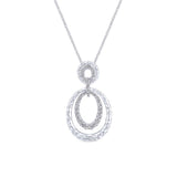 Gabriel & Co. Sterling Silver Souviens Gemstone Necklace