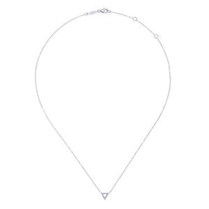 Gabriel & Co. 14k White Gold Kaslique Diamond Necklace