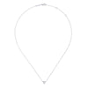 Gabriel & Co. 14k White Gold Kaslique Diamond Necklace