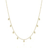 Gabriel & Co. 14k Yellow Gold Kaslique Diamond Necklace