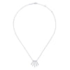 Gabriel & Co. 14k White Gold Kaslique Diamond Necklace