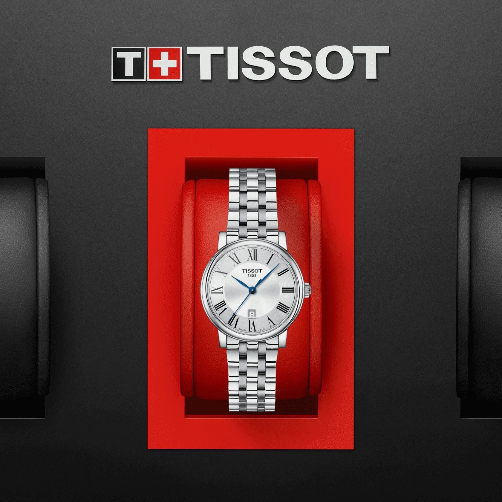 Tissot Carson Premium Lady (Stainless Steel, Grey) Roman