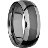 Lashbrook Black Tungsten Men's Wedding Band