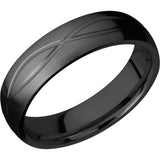 Lashbrook Black Zirconium 6mm Men's Wedding Band