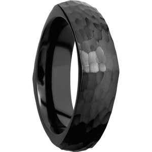 Lashbrook Black Zirconium 7mm Men's Wedding Band