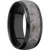 Lashbrook Black Zirconium Meteorite 8mm Men's Wedding Band