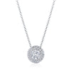 Tacori 17'' Double Bloom Diamond Necklace
