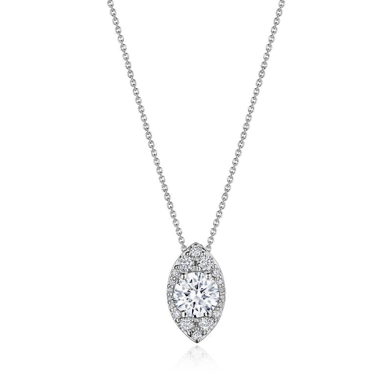 Tacori 17'' Vertical Marquise Bloom Diamond Necklace