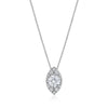 Tacori 17'' Vertical Marquise Bloom Diamond Necklace