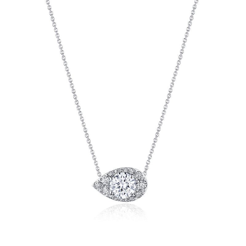 Tacori 17'' Pear Bloom Diamond Necklace