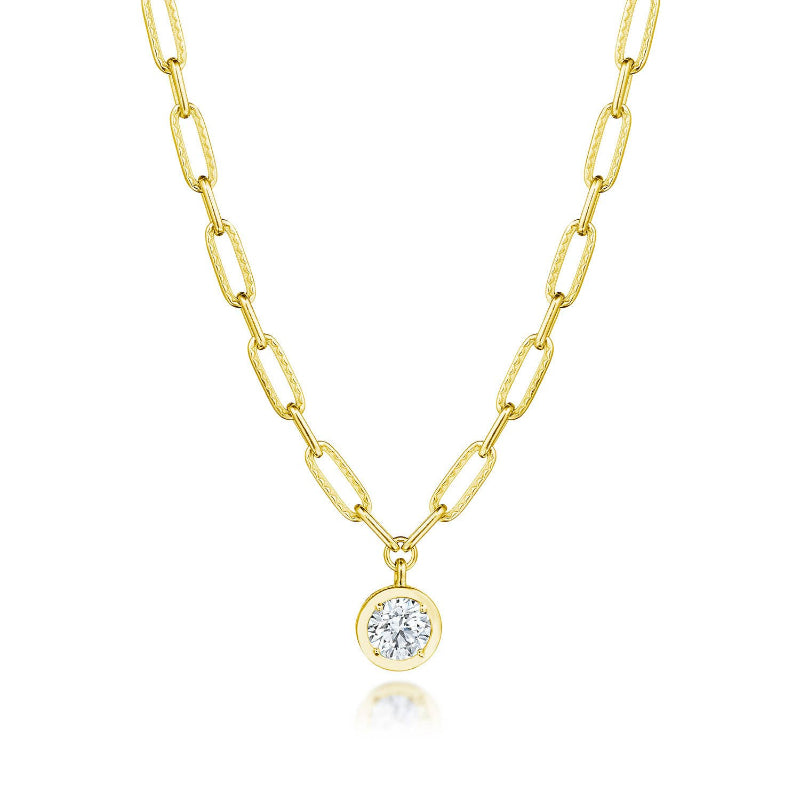 Tacori Petite Diamond Link Necklace - 1.54ct