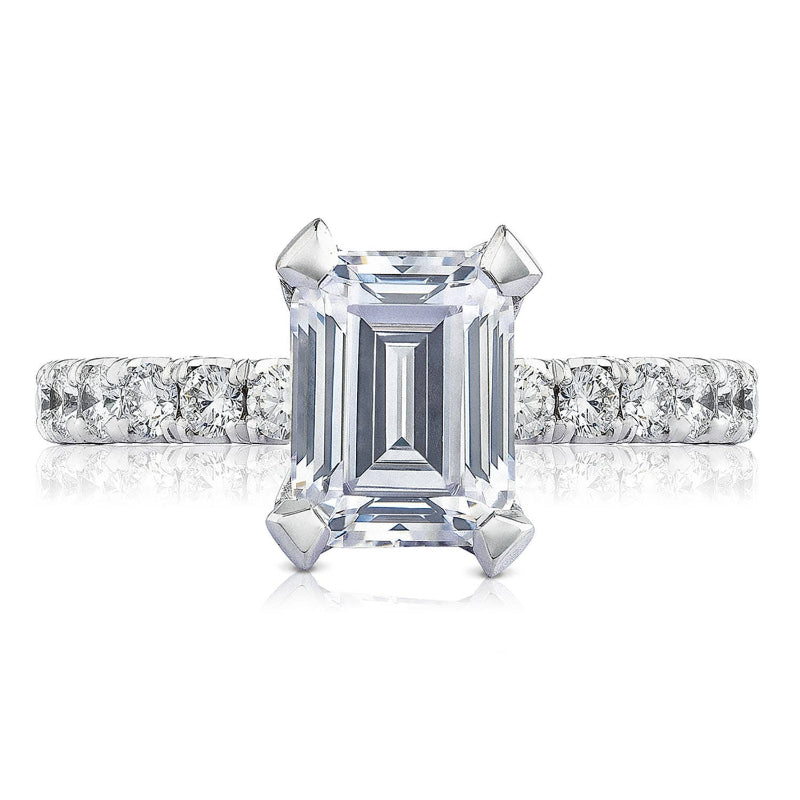 Tacori Emerald Solitaire Engagement Ring – Jones Bros Jewelers