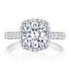 Tacori Round with Cushion Bloom Engagement Ring